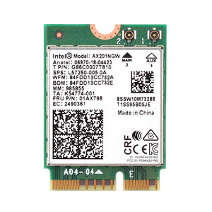 Intel WiFi 6 AX201 WiFi/Bluetooth Modul