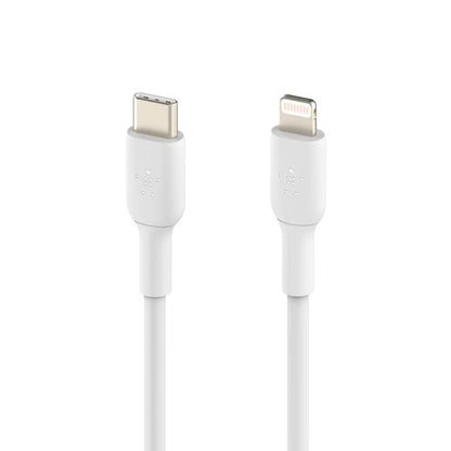 Belkin USB-C til Lightning kabel 1 m Hvit Bulk