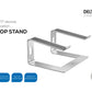 DELTACO Stativ i aluminum for bærbar PC