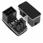 ATX 6 pins vinklet adapter for grafikkkort