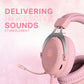 Deltaco Gaming Headset Rosa