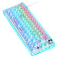 DELTACO GAMING Transparent Tastatur DK460