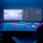 DELTACO GAMING Transparent Tastatur DK460