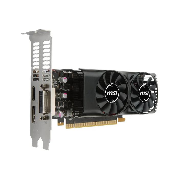 MSI GeForce GTX 1050 Ti 4GT LP Skjermkort
