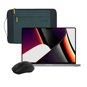 Studentpakke MacBook Pro 16" M1 Pro/16/512GB 2021 Stellargrå