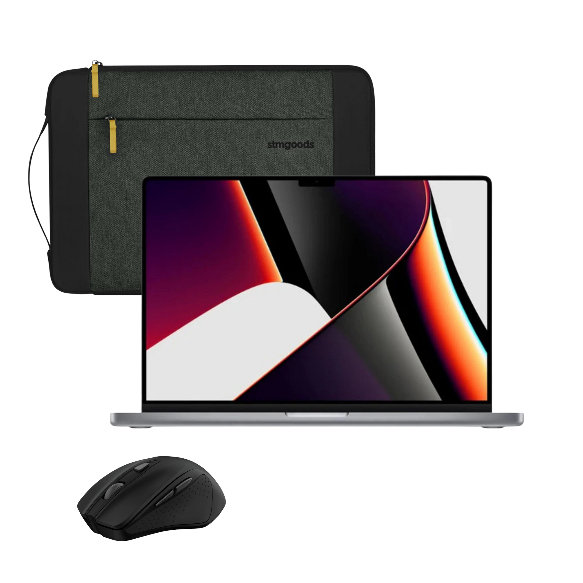 Studentpakke Macbook Pro 14 2021 M1 Pro/16/512GB 14" Stellargrå