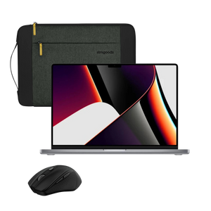 Studentpakke Macbook Pro 14 2021 M1 Pro/16/512GB 14" Stellargrå