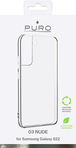 PURO Galaxy S22 Silikondeksel (gjennomsiktig)