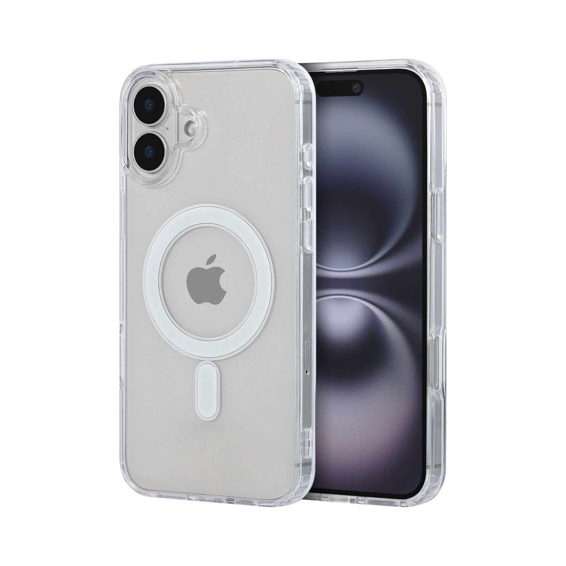 iiglo  iPhone 16 Plus Magnetic Clear Case(gjennomsiktig)
