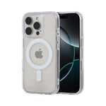 iiglo iPhone 16 Pro Magnetic Silikondeksel (gjennomsiktig)