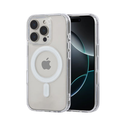 iiglo iPhone 16 Pro Magnetic Silikondeksel (gjennomsiktig)