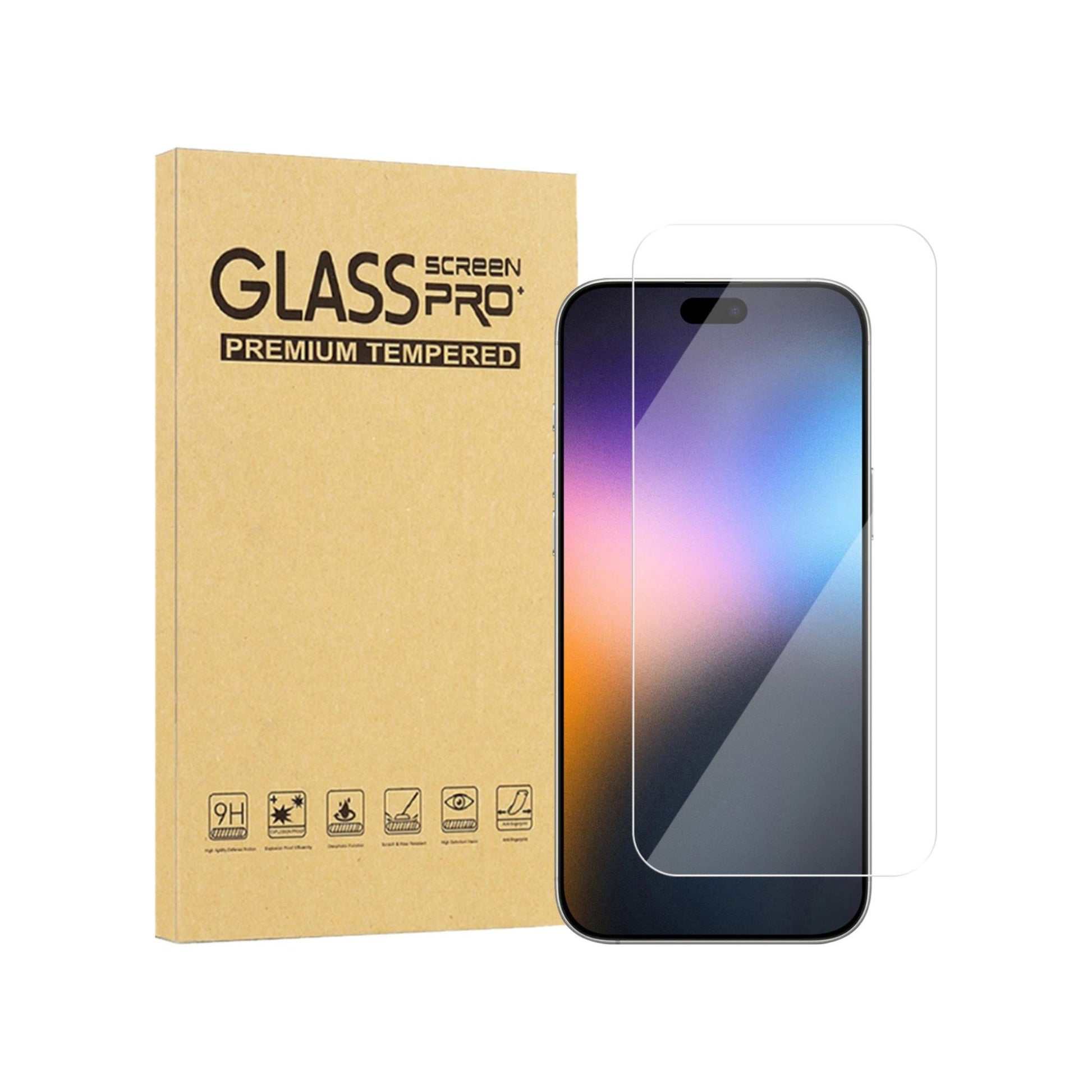 iiglo iPhone 17 Pro Max / 16 Pro Max skjermbeskytter