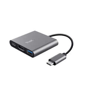 Trust Dalyx 3-i-1 Multiport USB-C Adapter