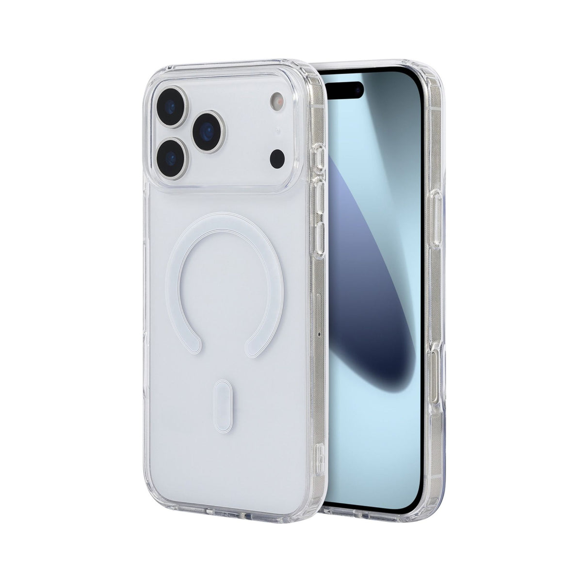 iiglo iPhone 18 Pro Max/ 17 Pro Max Magnetic Silikondeksel gjennomsiktig