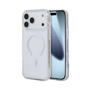 iiglo iPhone 18 Pro Max/ 17 Pro Max Magnetic Silikondeksel gjennomsiktig
