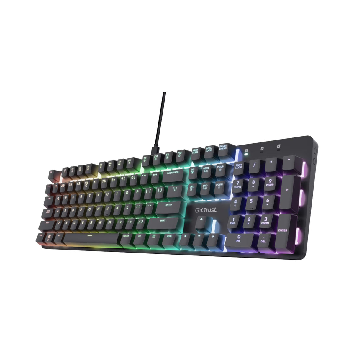 TRUST GXT 871 Zora Gaming Tastatur