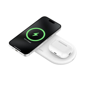 Belkin Qi2 15W 2-in-1 trådløs lader