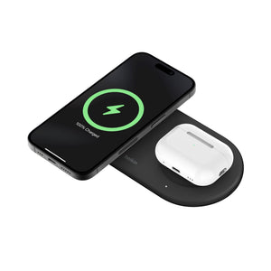 Belkin Qi2 15W 2-in-1 trådløs lader