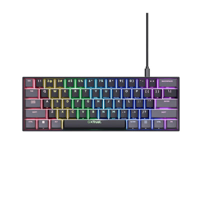 TRUST GXT 867 Acira 60% Gaming Tastatur
