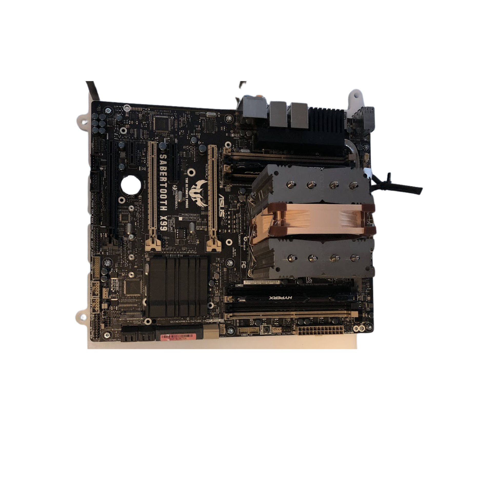 Sabertooth X99 + i7-6800K + 16GB DDR4 pakke