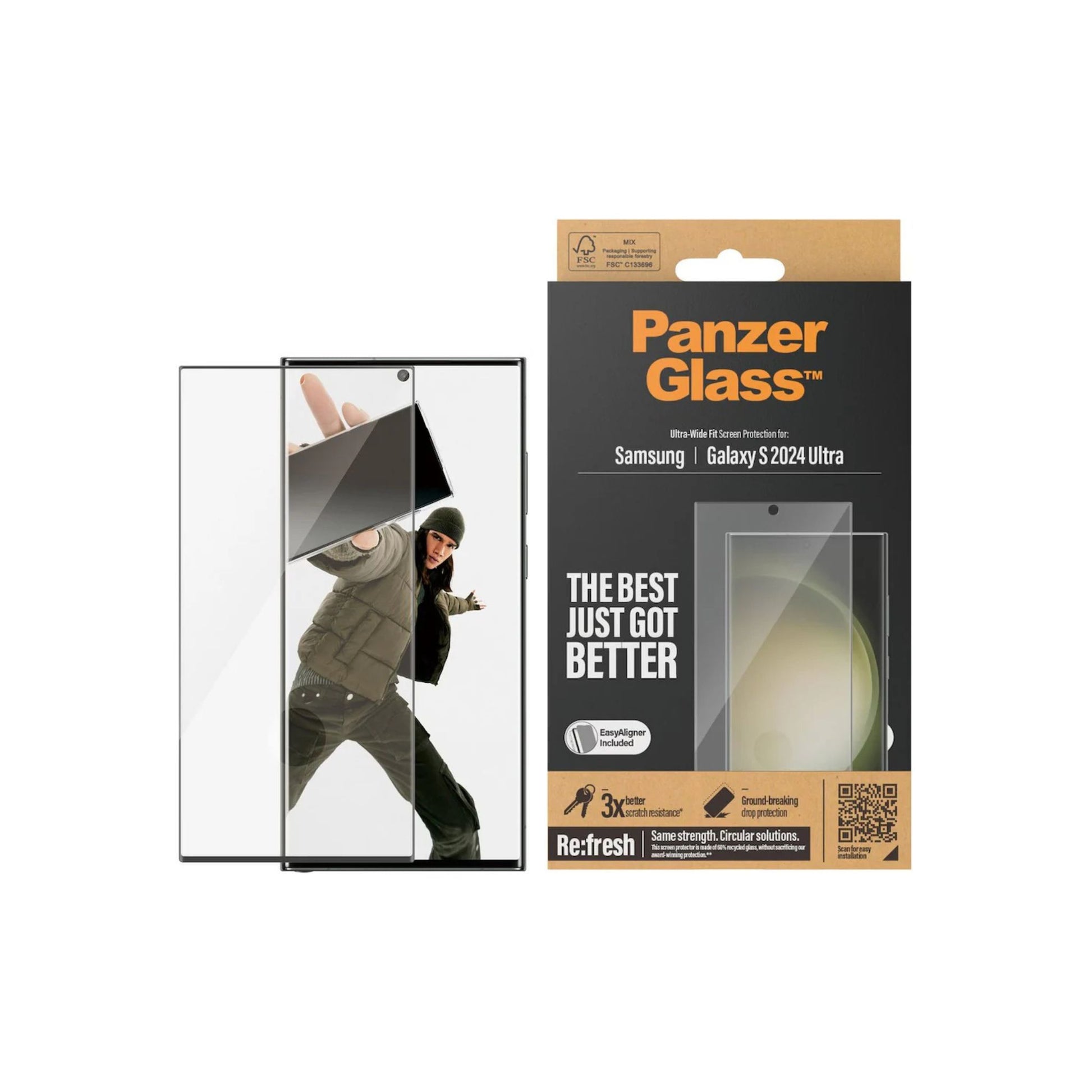 Panzerglass Galaxy S24 Ultra Skjermbeskytter