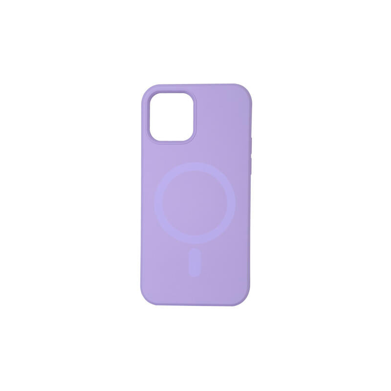 iPhone 12/12 Pro Silikondeksel Lilla