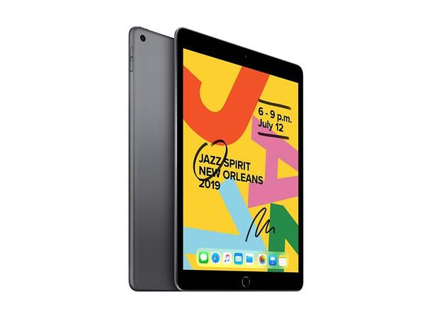 Brukt iPad 7 med 128GB Lagring i Stellargrå, Topp Ytelse til Lav Pris