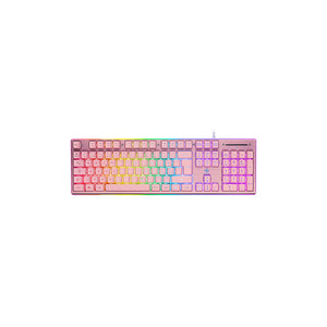 DELTACO GAMING Tastatur rosa