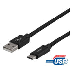 USB-A til USB-C kabel 1 meter