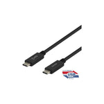 Deltaco USB-C to USB-C cable, 1m