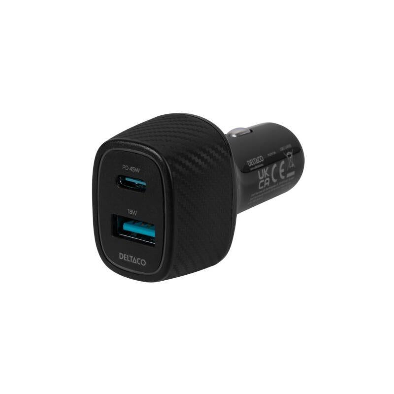 USB Billader med 1 x USB-A 1 USB-C