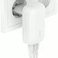 Belkin BoostCharge 65W 3 Port USB-C Vegglader hvit