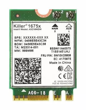 Intel Killer Wi-Fi 6E AX1675
