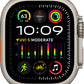 Apple Watch Ultra 2 GPS + Cellular 49mm Titan Smartklokke Blå/Svart Trail Loop (S/M)