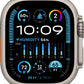 Apple Watch Ultra 2 49mm LTE Titan Smartklokke (Ocean Band Hvit)