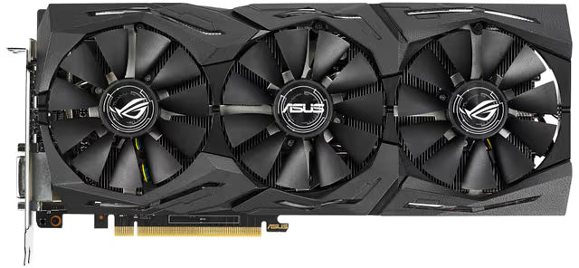 (DEFEKT) Asus ROG Strix GTX 1070 Ti Advanced 8GB Grafikkort