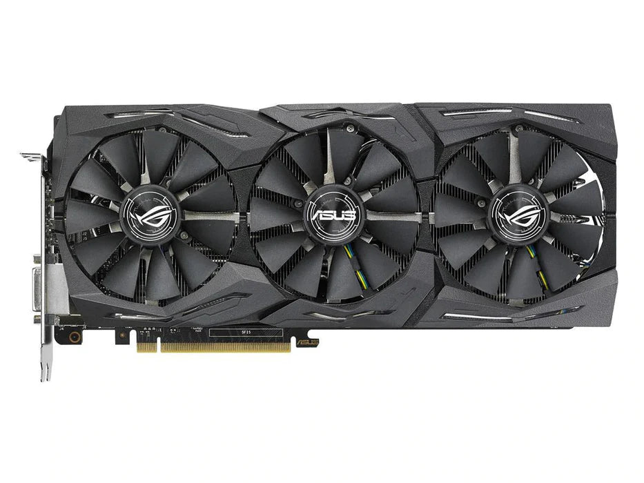 (DEFEKT) ASUS GeForce GTX 1080Ti ROG Strix Gaming OC 11GB Skjermkort