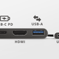Trust Dalyx 3-i-1 Multiport USB-C Adapter