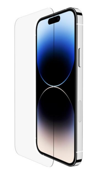 Skjermbeskytter iPhone 15 Pro (inkl. montering ferdig påsatt)